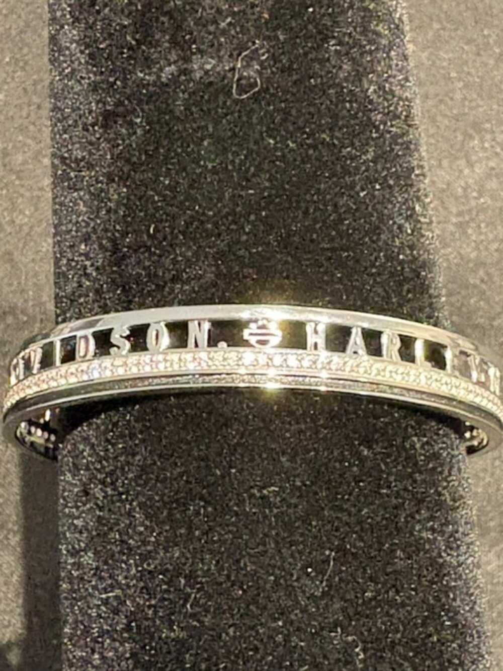 HARLEY DAVIDSON STERLING SILVER CUFF BRACELET